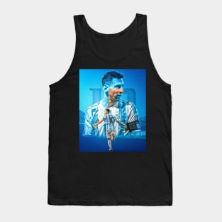 Messi 10 Argentina Tank Top